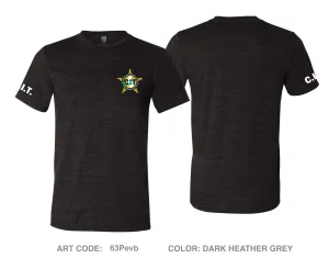 Baldwin County Sheriff’s Office Crisis Intervention Team Comfort Unisex Triblend SS Tee - 63Pevb