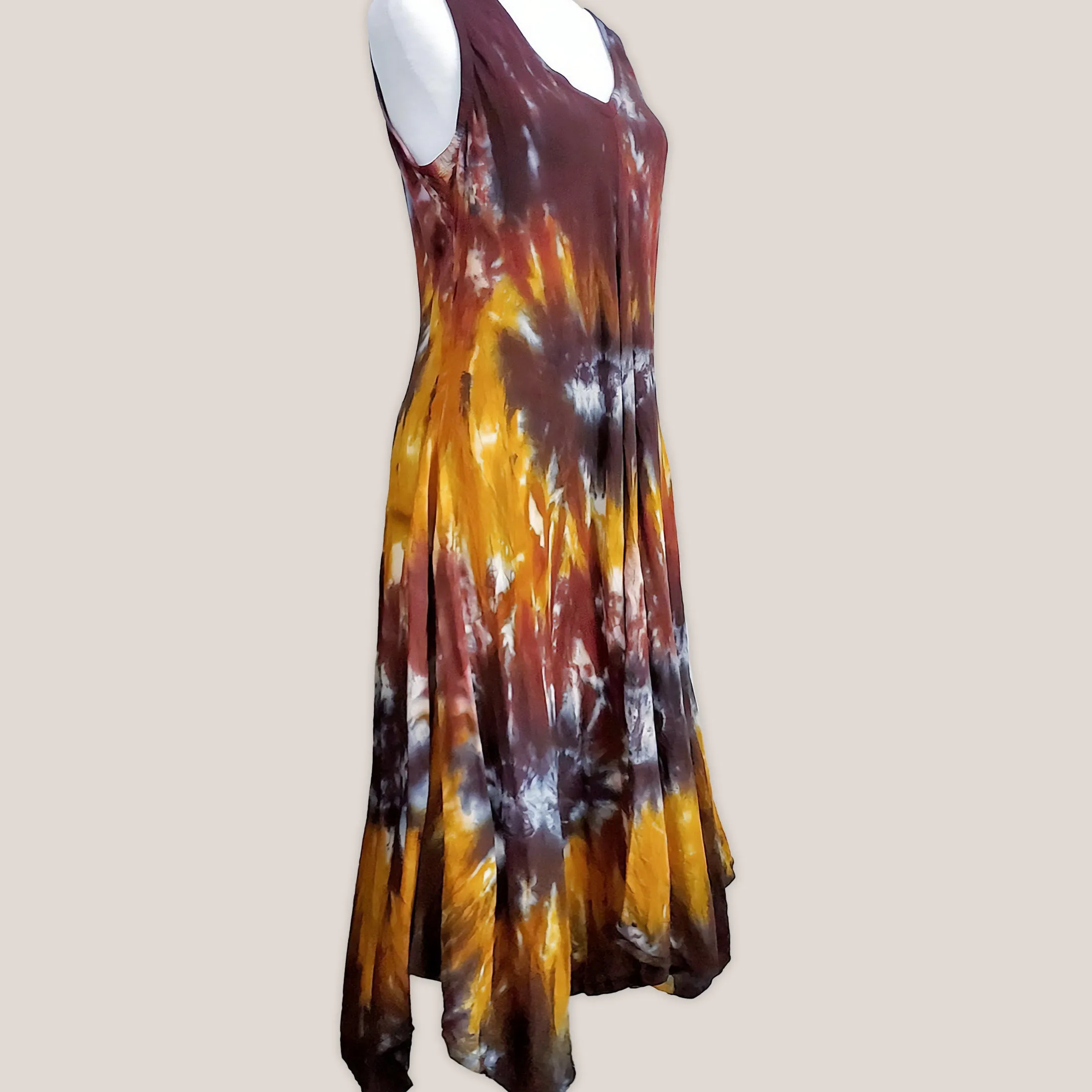 Baltic Amber Tie Dye Dress