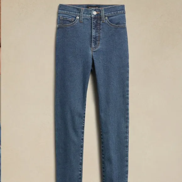 Banana Republic Mid-Rise Skinny Jeans Medium Wash SIZE 30