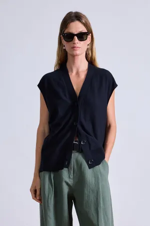 Bardi Drippy Vest in Black