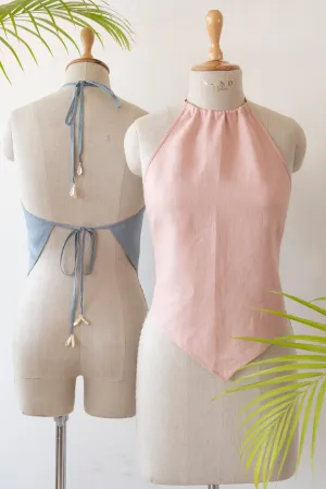 Bare Back Top (Dusty Pink)