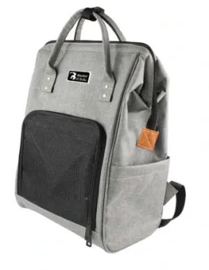 Baxter & Bella Pet Back Pack - Grey