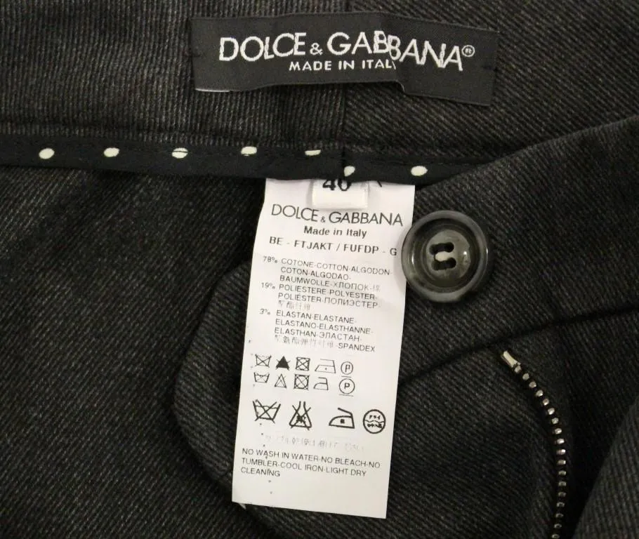 Black cotton shorts pants