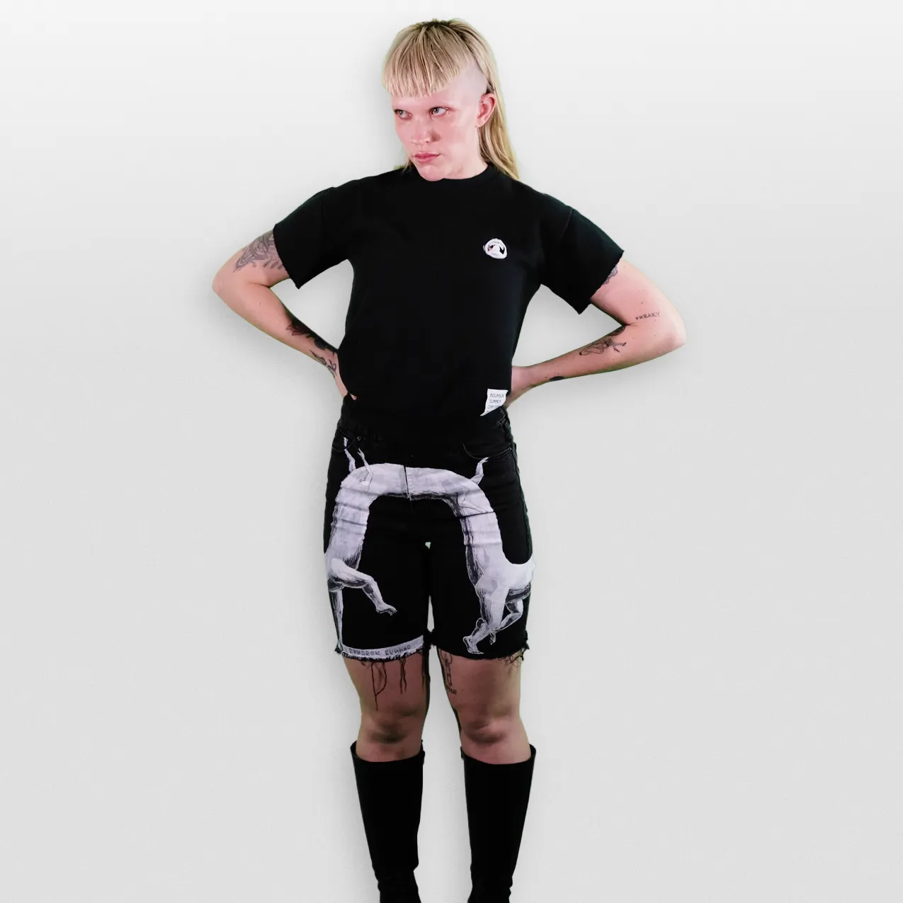 Black Eel Guy Shorts