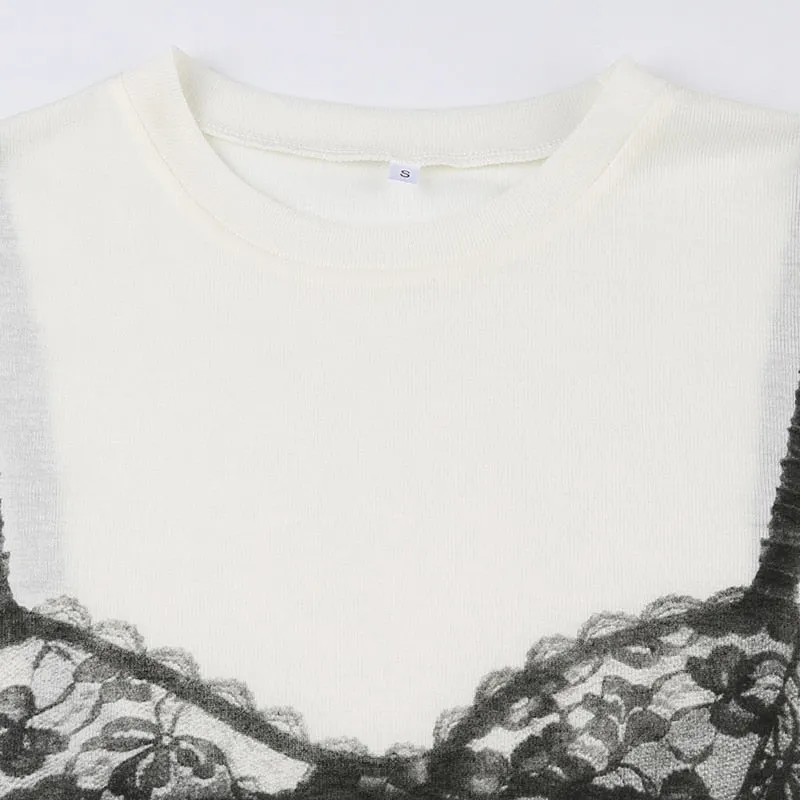 Black Lace Bra