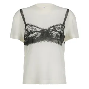 Black Lace Bra