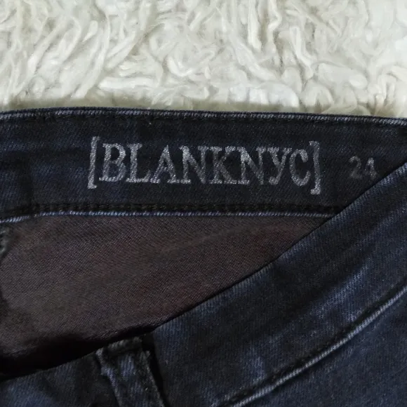 Blank NYC Dark Wash Low Rise Skinny Jeans