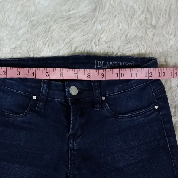 Blank NYC Dark Wash Low Rise Skinny Jeans