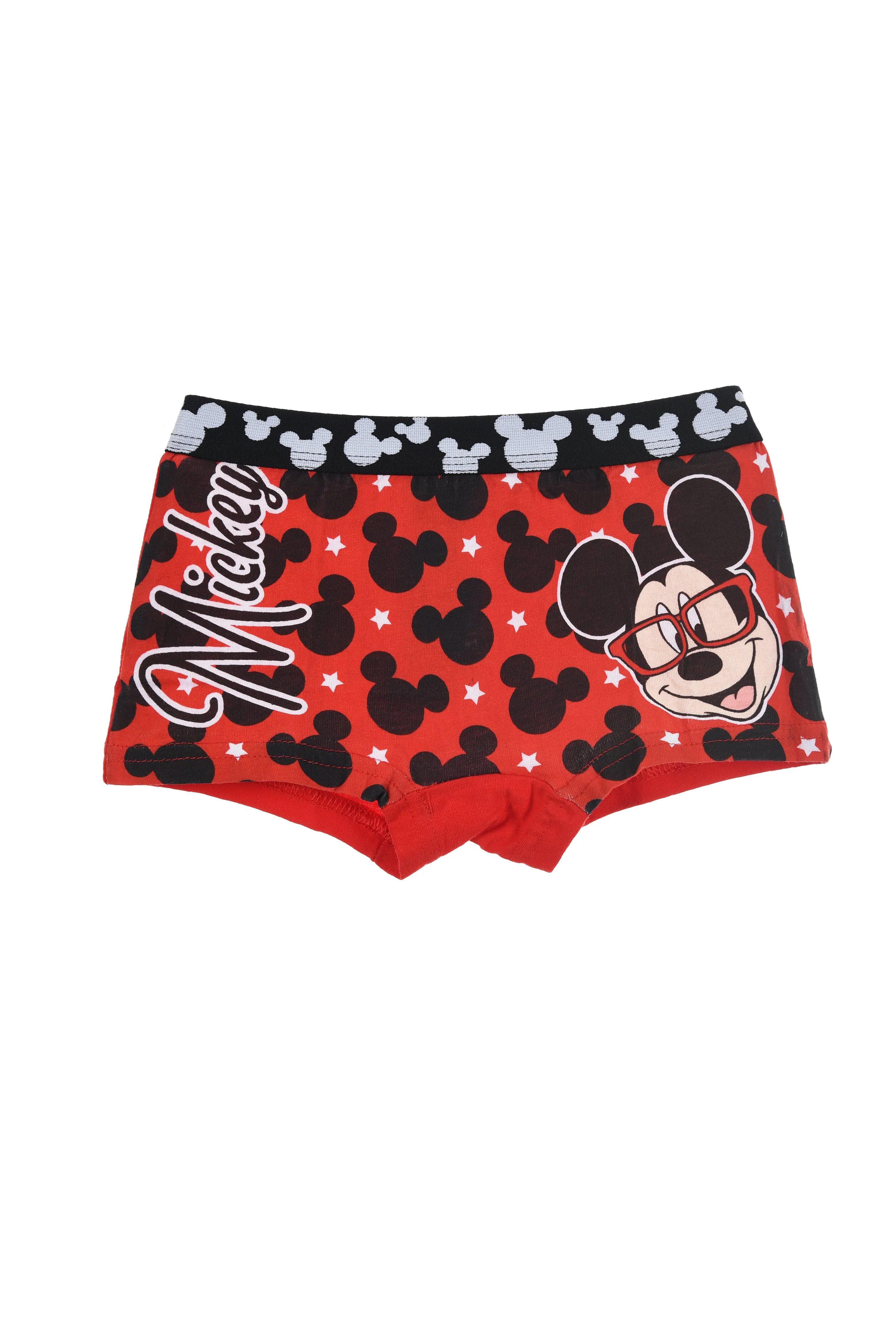 Boys Disney Mickey Mouse Boxer Shorts Organic Cotton