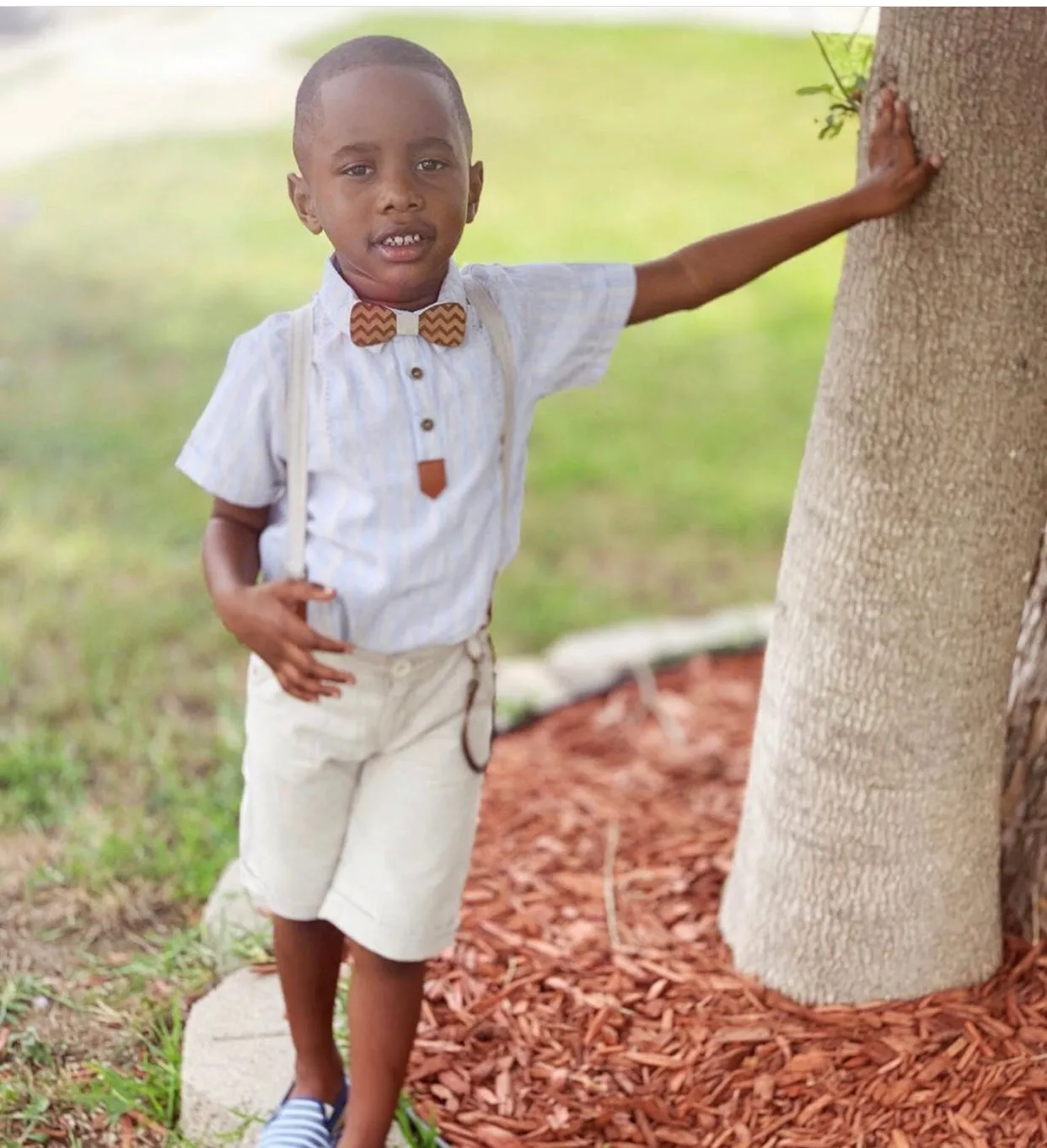 Boys' Tie Outfit for Summer