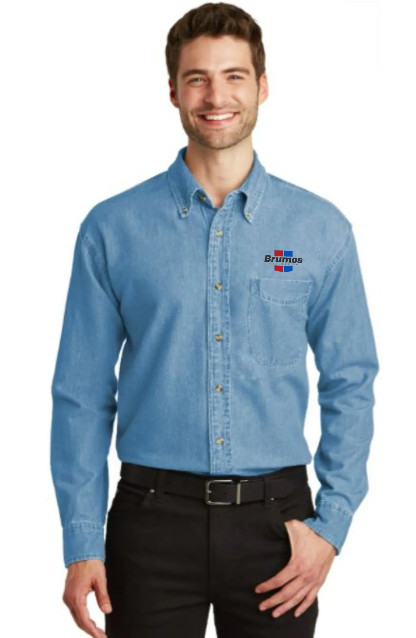 Brumos Collection Denim Shirt