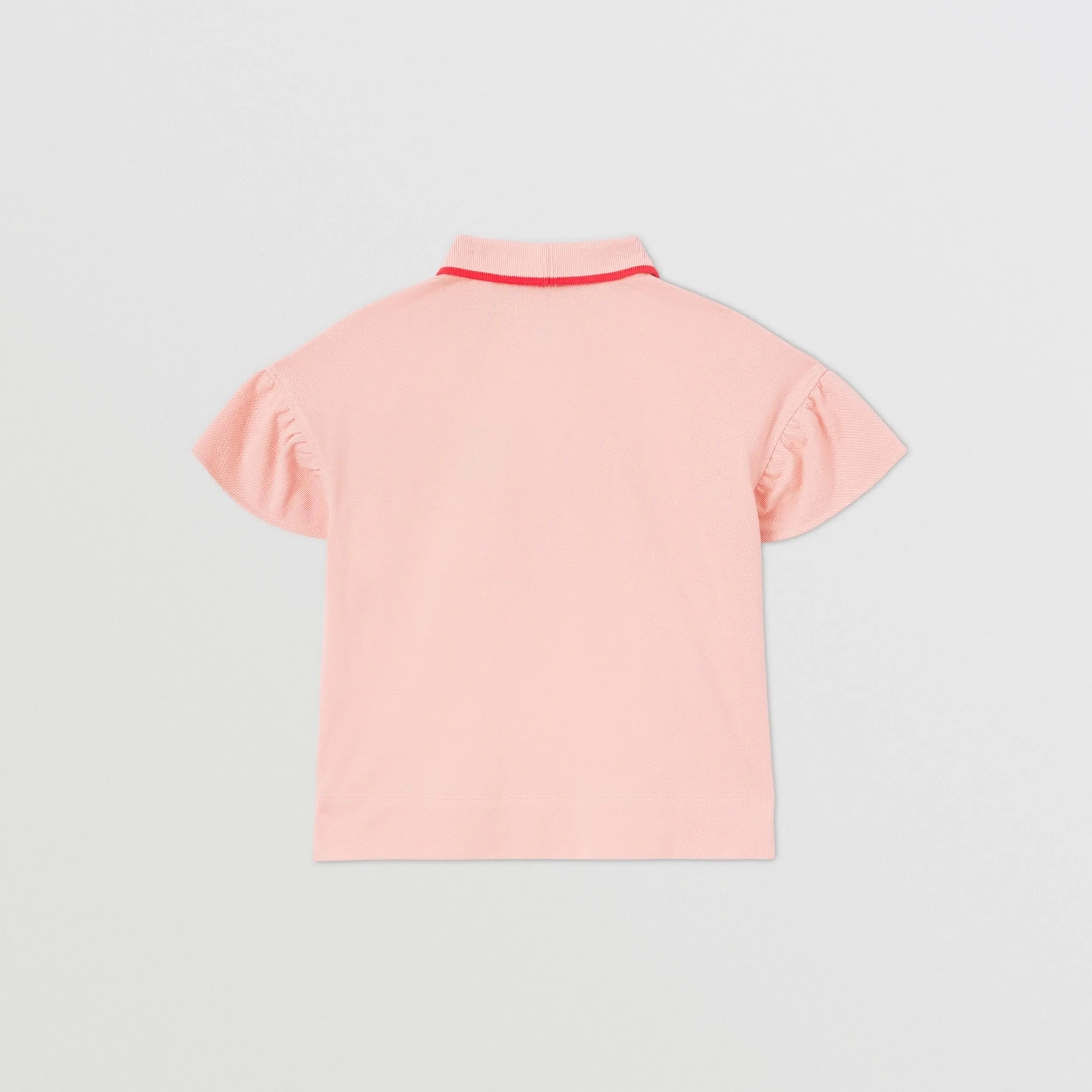 Burberry Icon Stripe Cotton Zip-front Polo Shirt