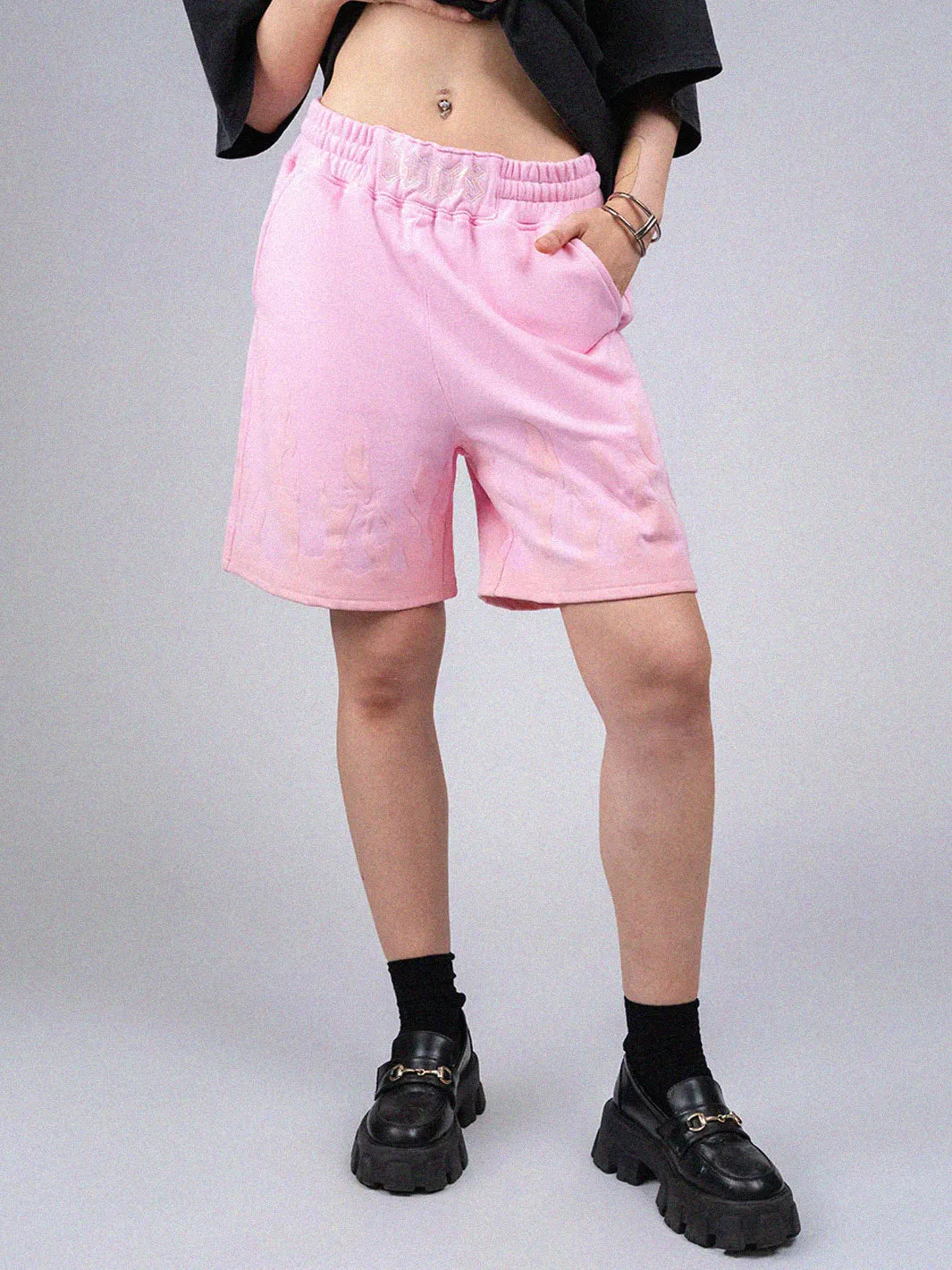 BURNER JERSEY SHORTS - PINK
