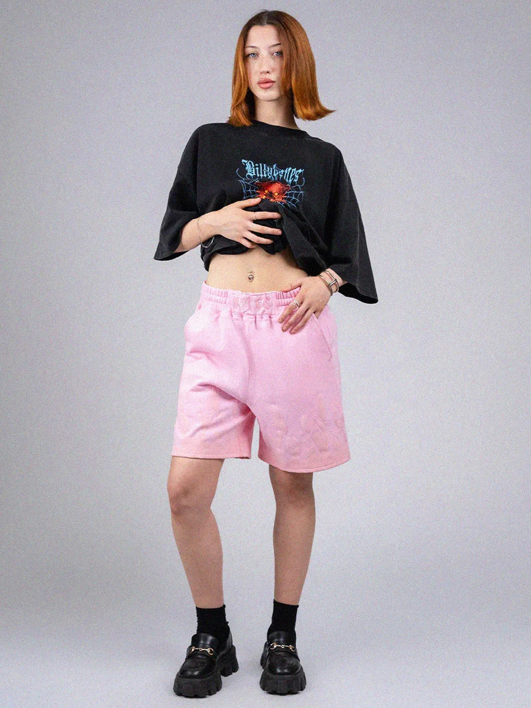 BURNER JERSEY SHORTS - PINK