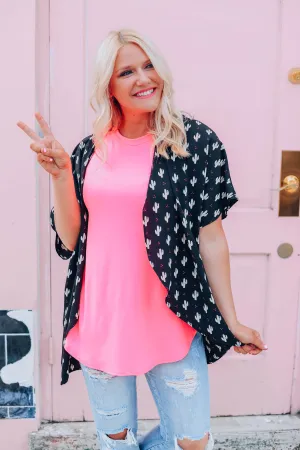 Cactus Crazy Kimono