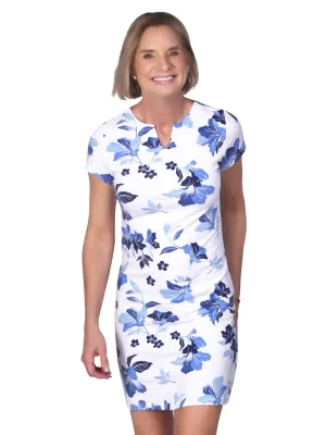 Callie Short Sleeve Shift Dress Tweezy