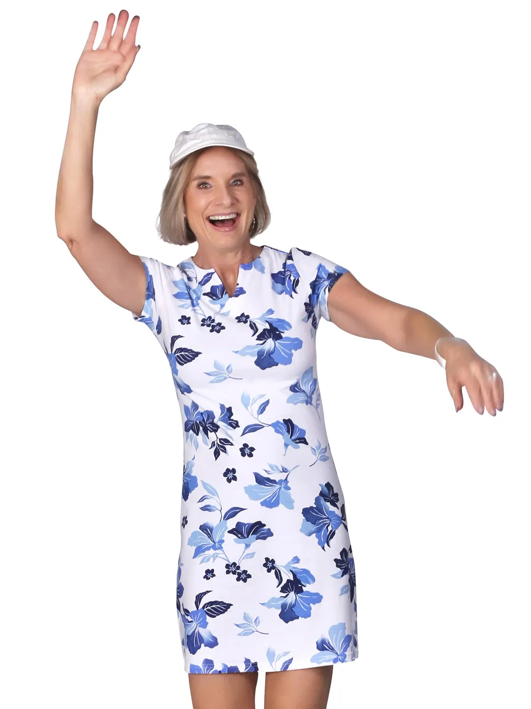 Callie Short Sleeve Shift Dress Tweezy
