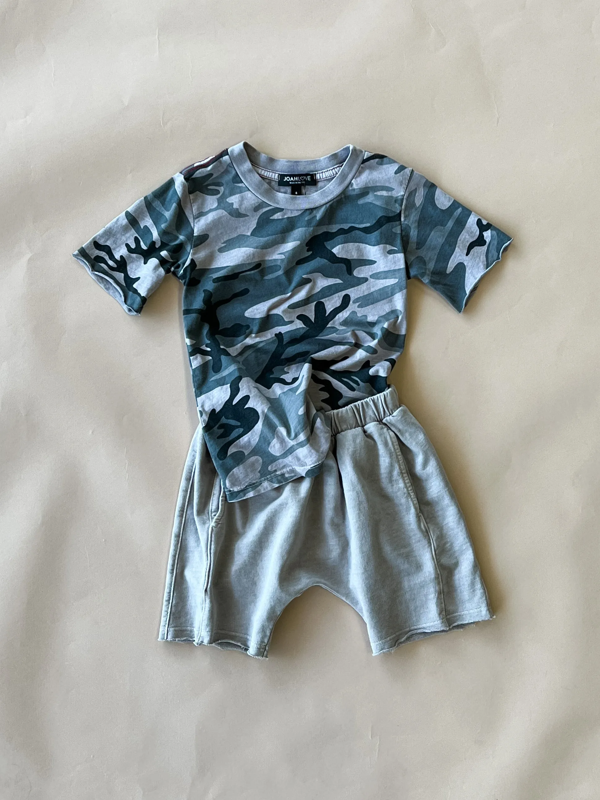 Cameron Camo Tee | Cobblestone