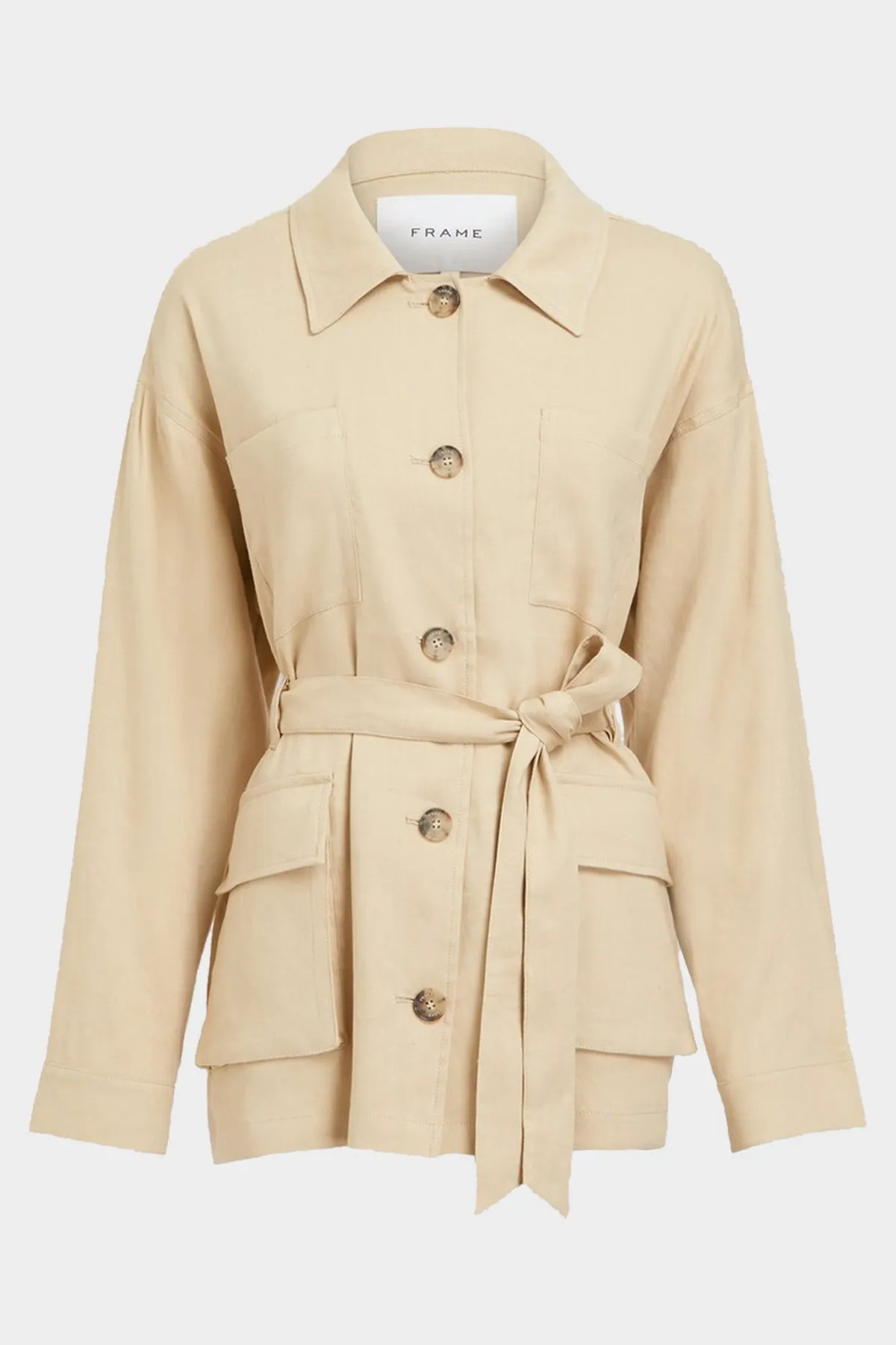Cargo Jacket in Sand