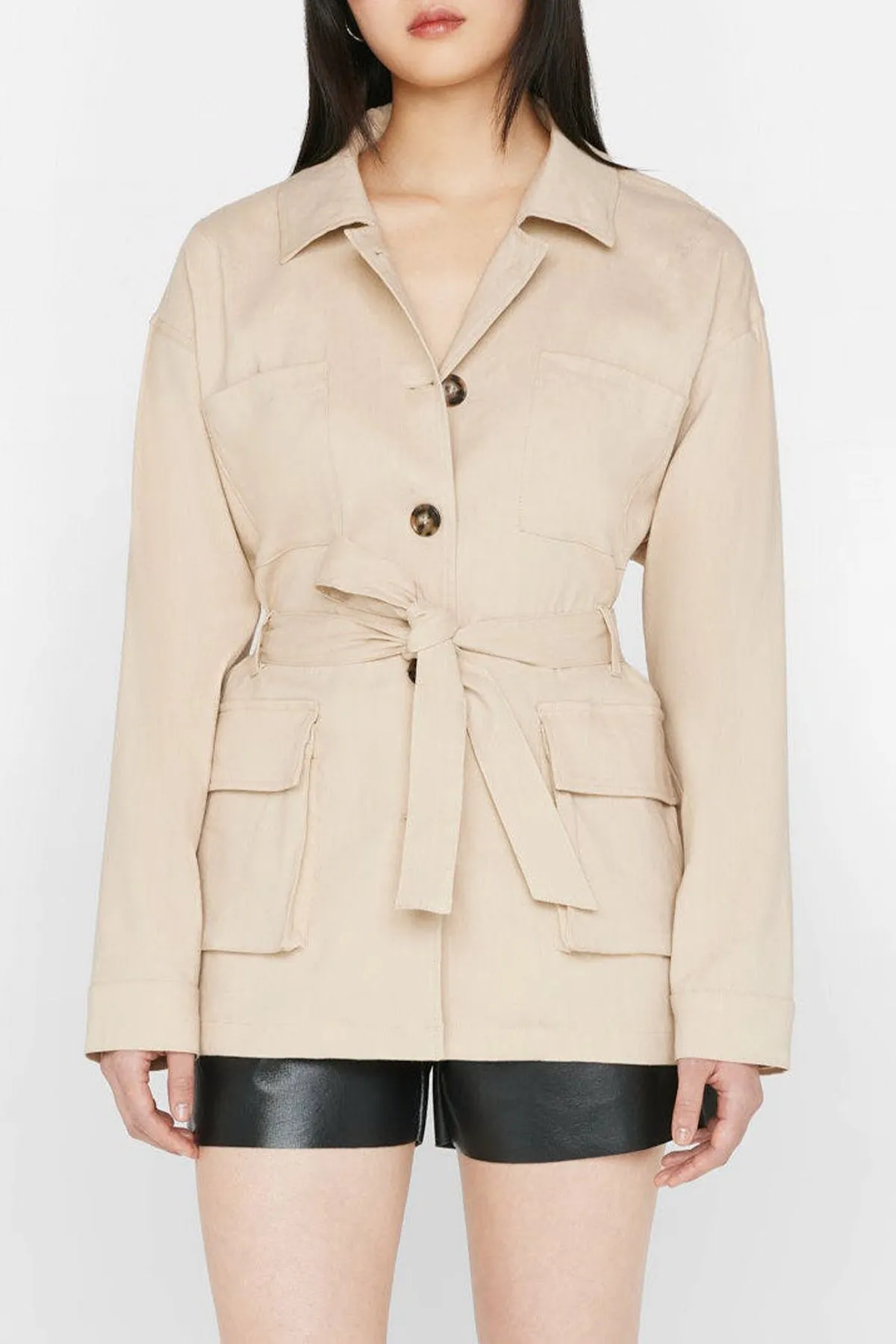 Cargo Jacket in Sand