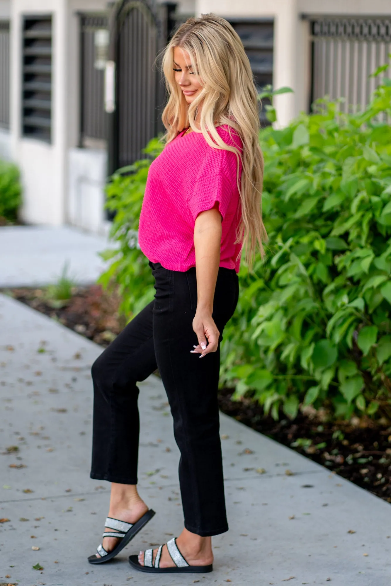 Catchy High Rise Ankle Straight