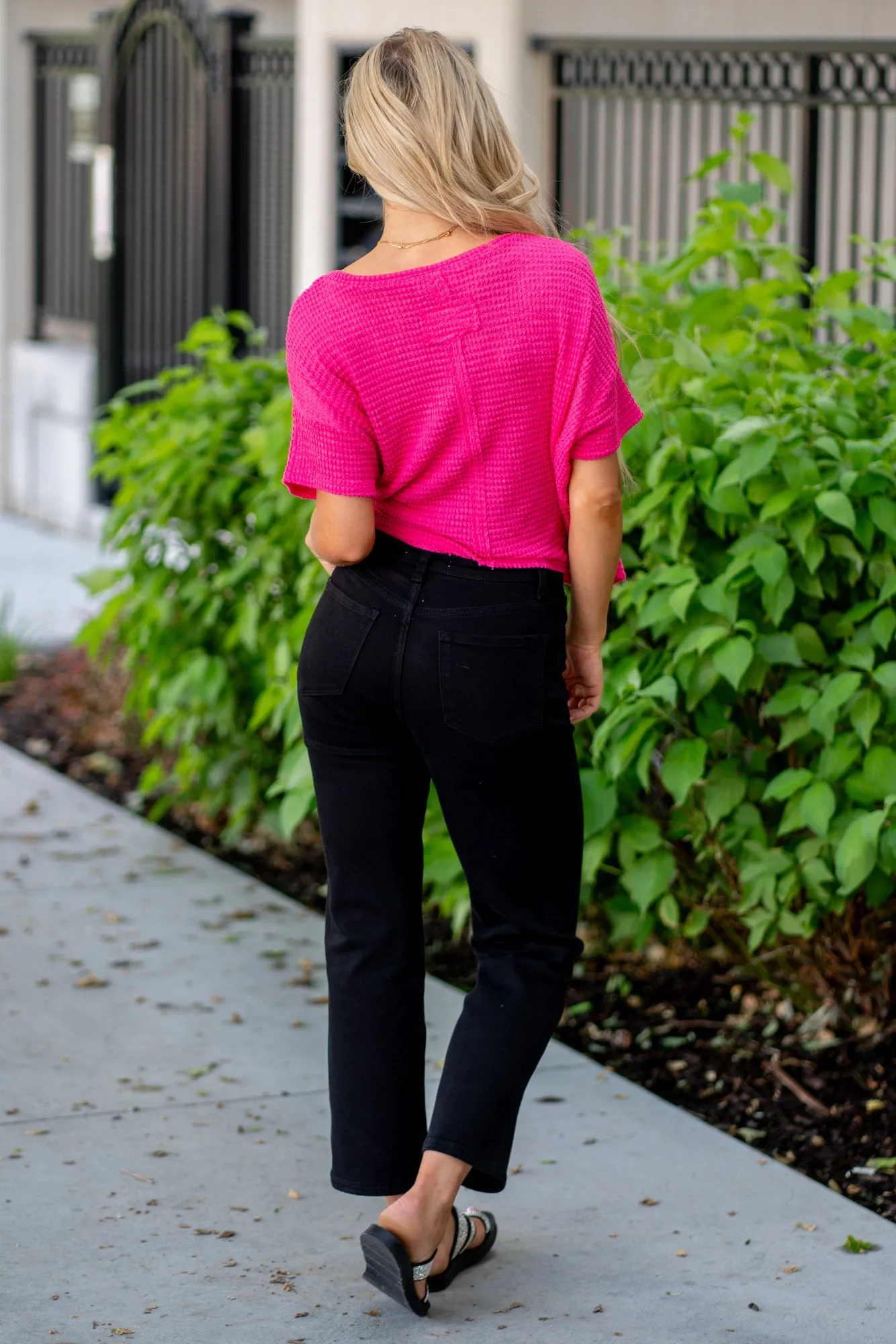 Catchy High Rise Ankle Straight