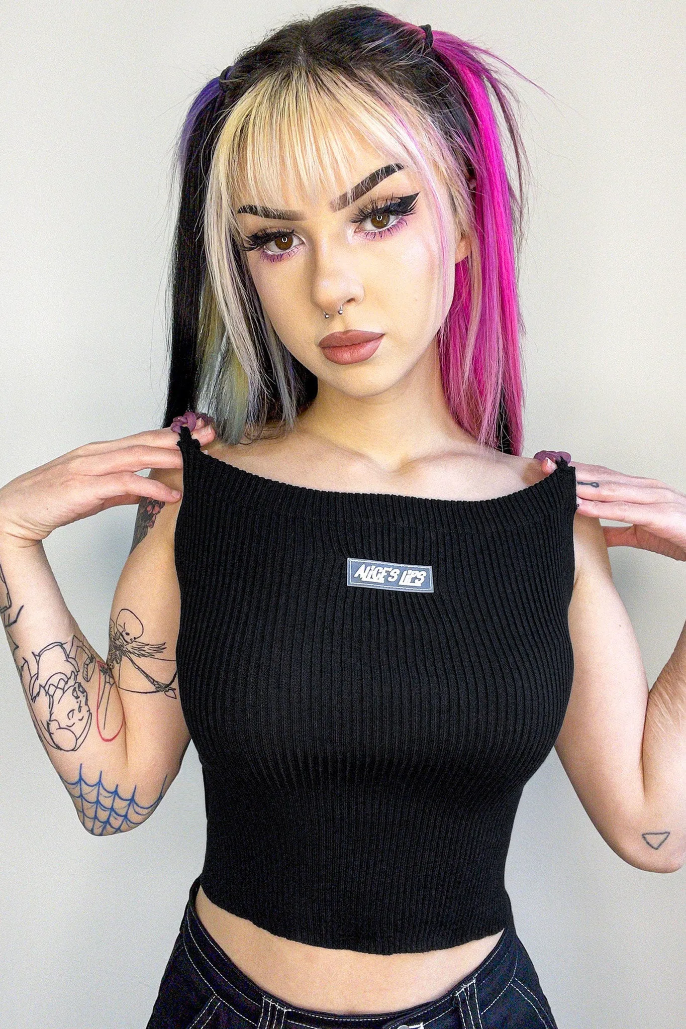 Chain Of Fools Crop Top