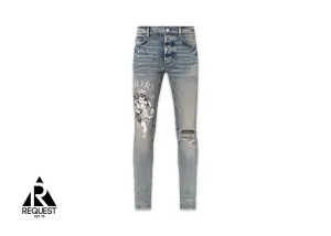 Cherub Ripped Skinny Jeans “Clay Indigo”