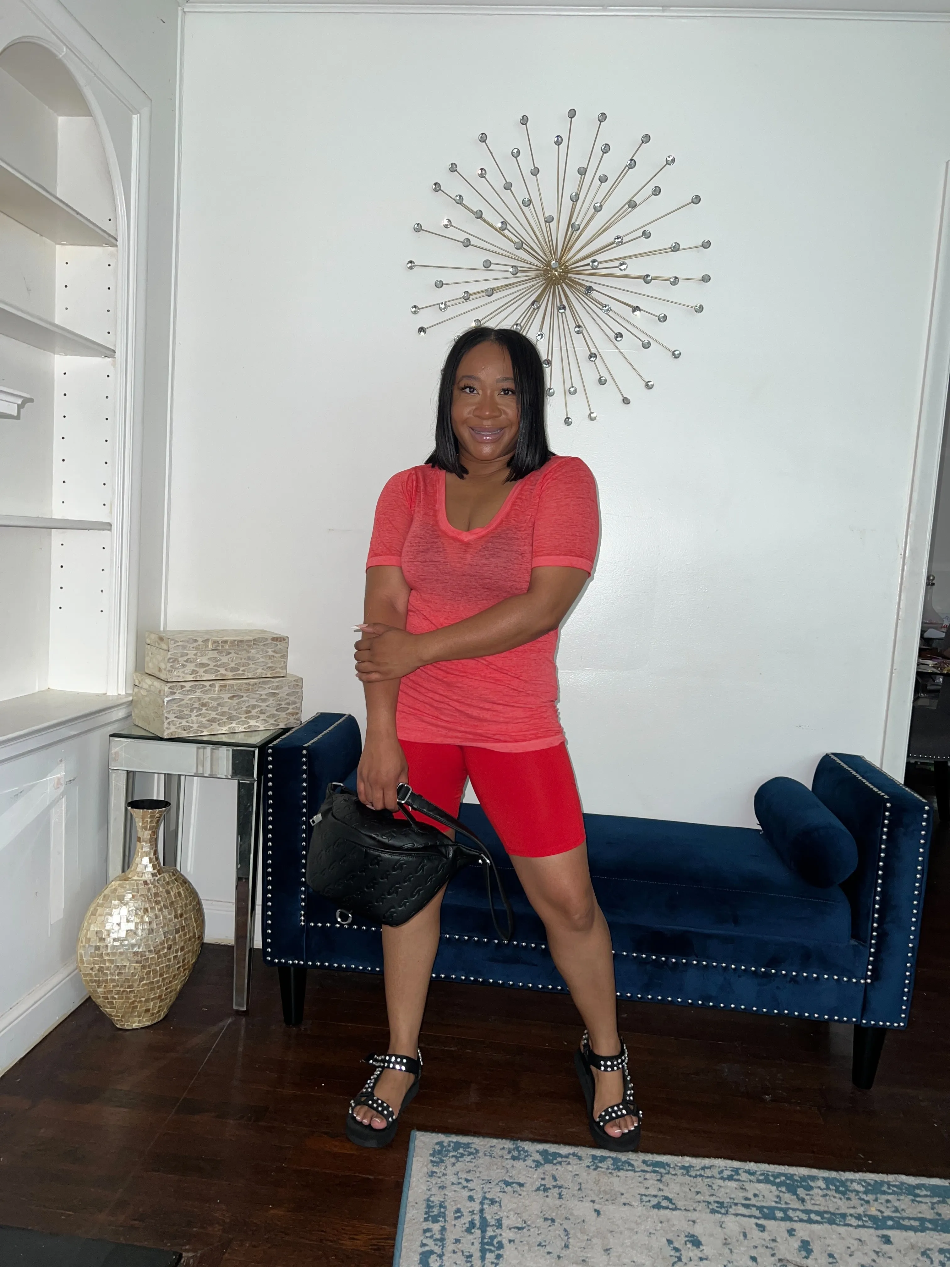 Chill Short Set- Red