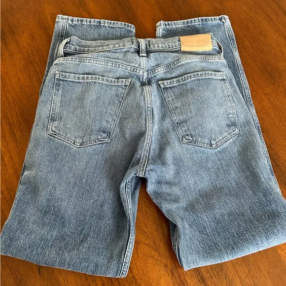 Citizens of Humanity Daphne Jeans Full Length Straight Leg 27 Shadow Bloom