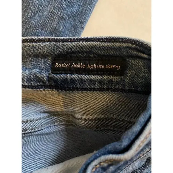 Citizens of Humanity Rocket High Rise Skinny Split Hem Ankle Jeans - Sz 30