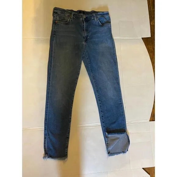 Citizens of Humanity Rocket High Rise Skinny Split Hem Ankle Jeans - Sz 30