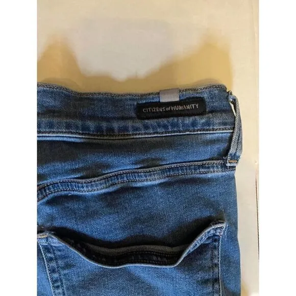 Citizens of Humanity Rocket High Rise Skinny Split Hem Ankle Jeans - Sz 30