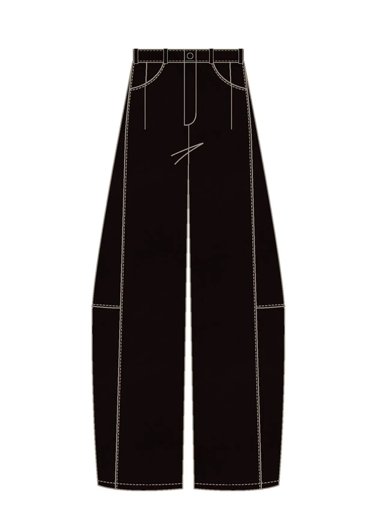 Claudia Barrel Leg Jeans