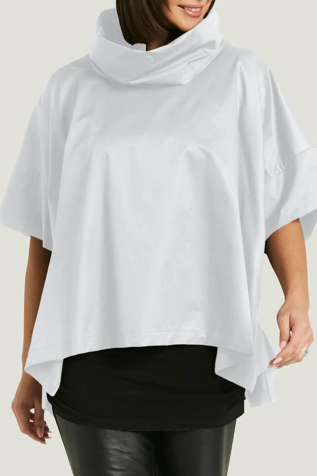 Cotton New Cowl Neck Top