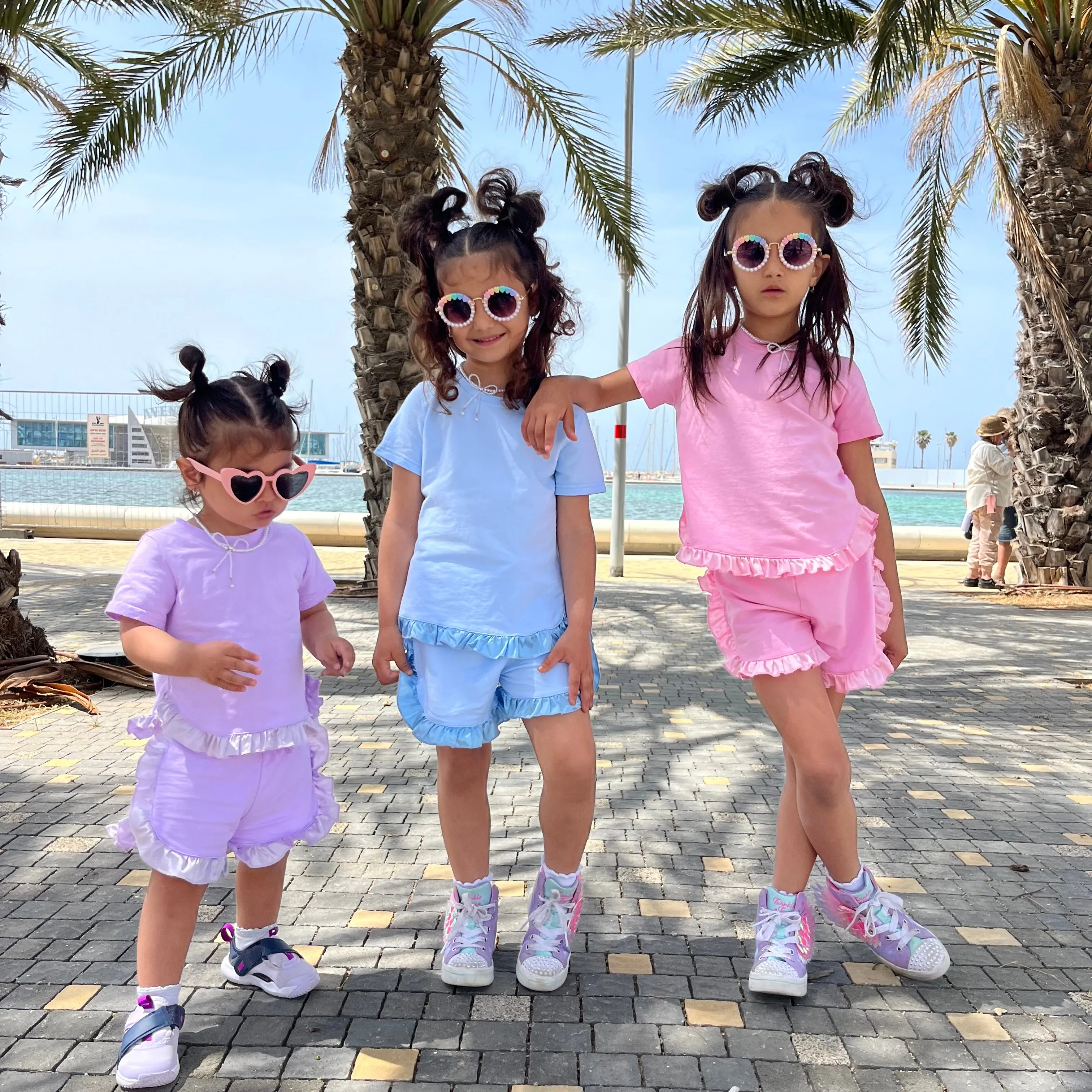 Cotton T-shirt and Shorts Set