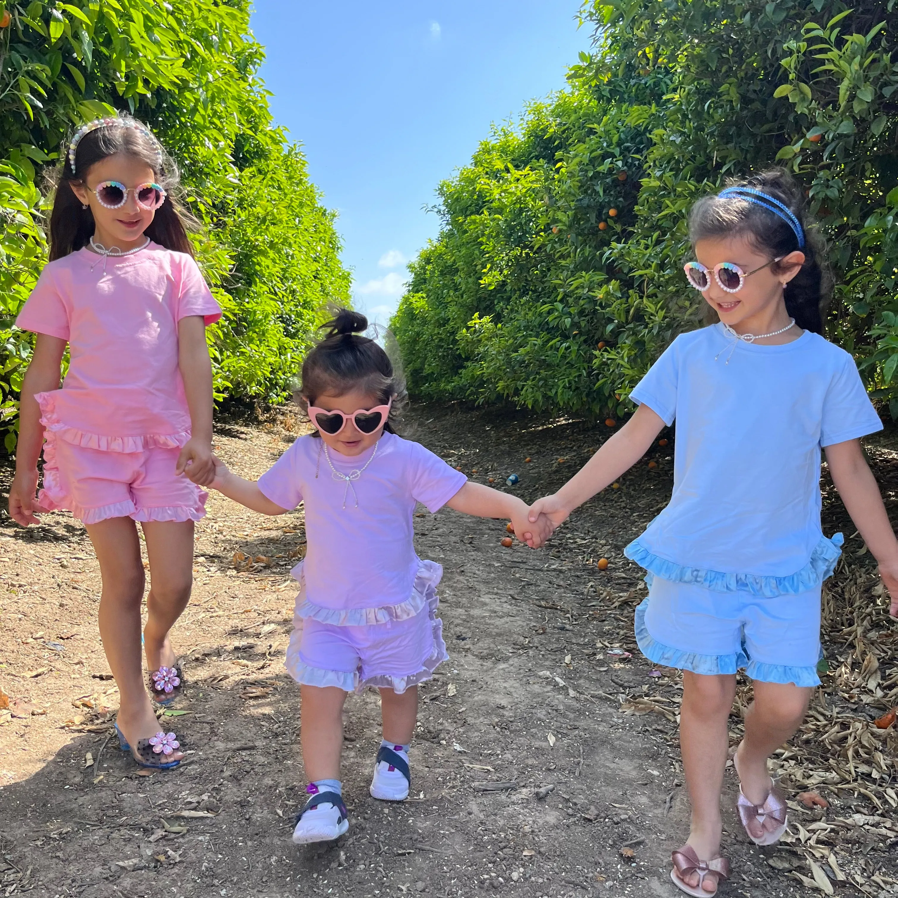Cotton T-shirt and Shorts Set