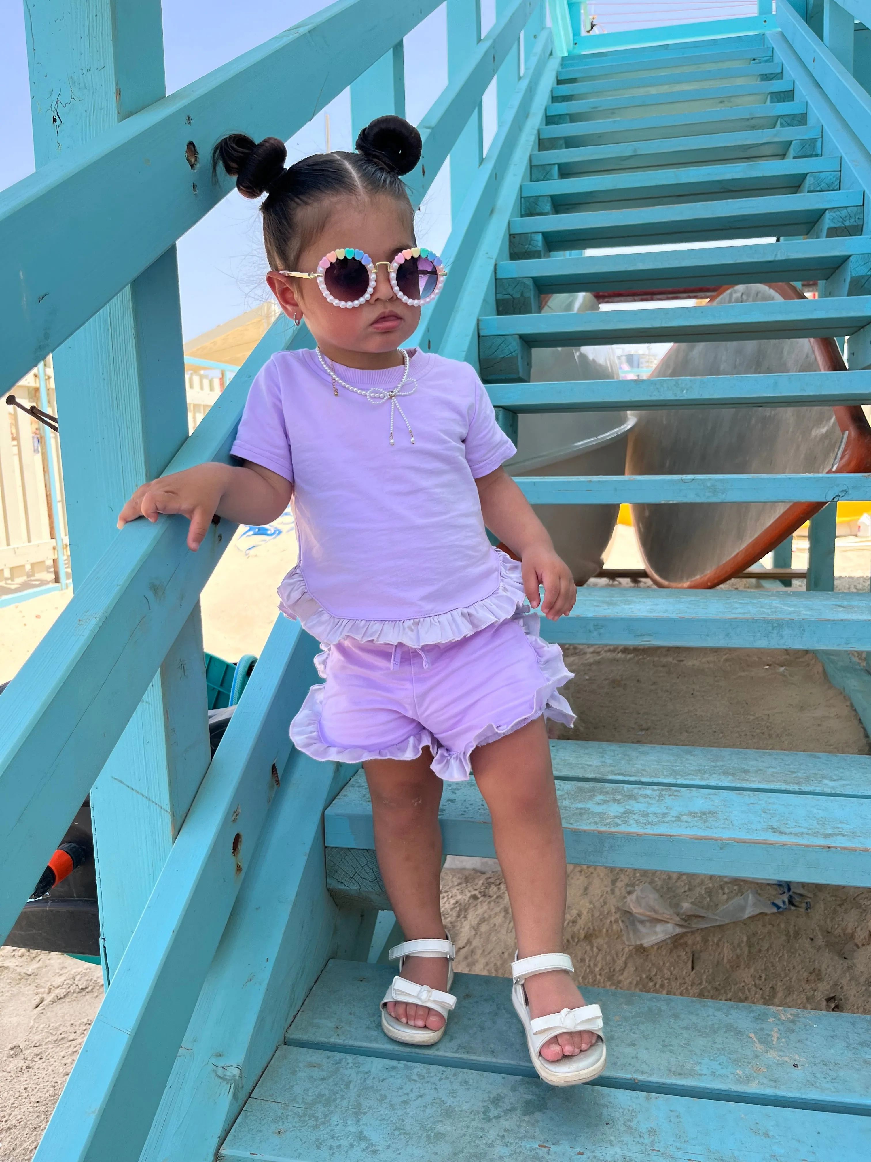Cotton T-shirt and Shorts Set