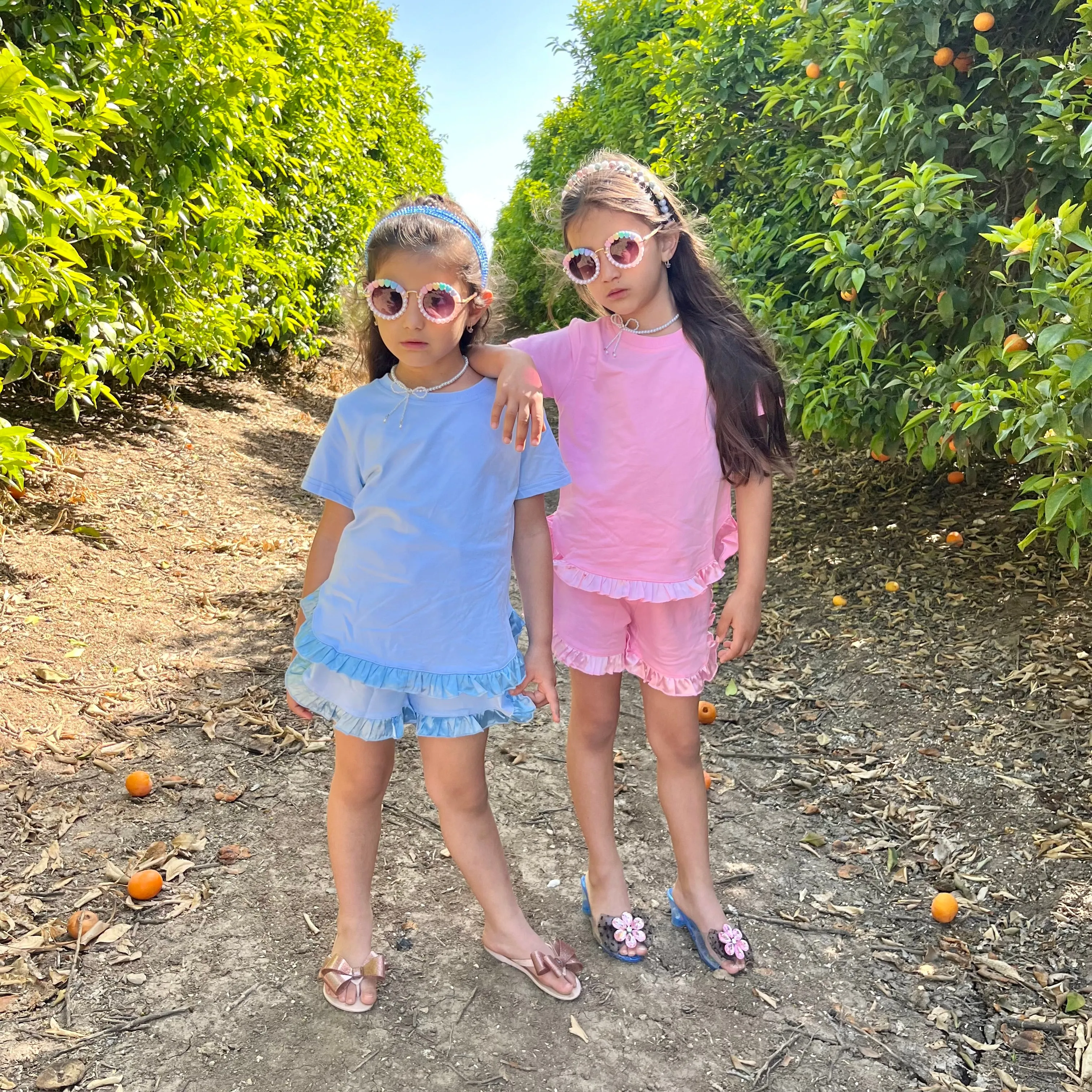 Cotton T-shirt and Shorts Set
