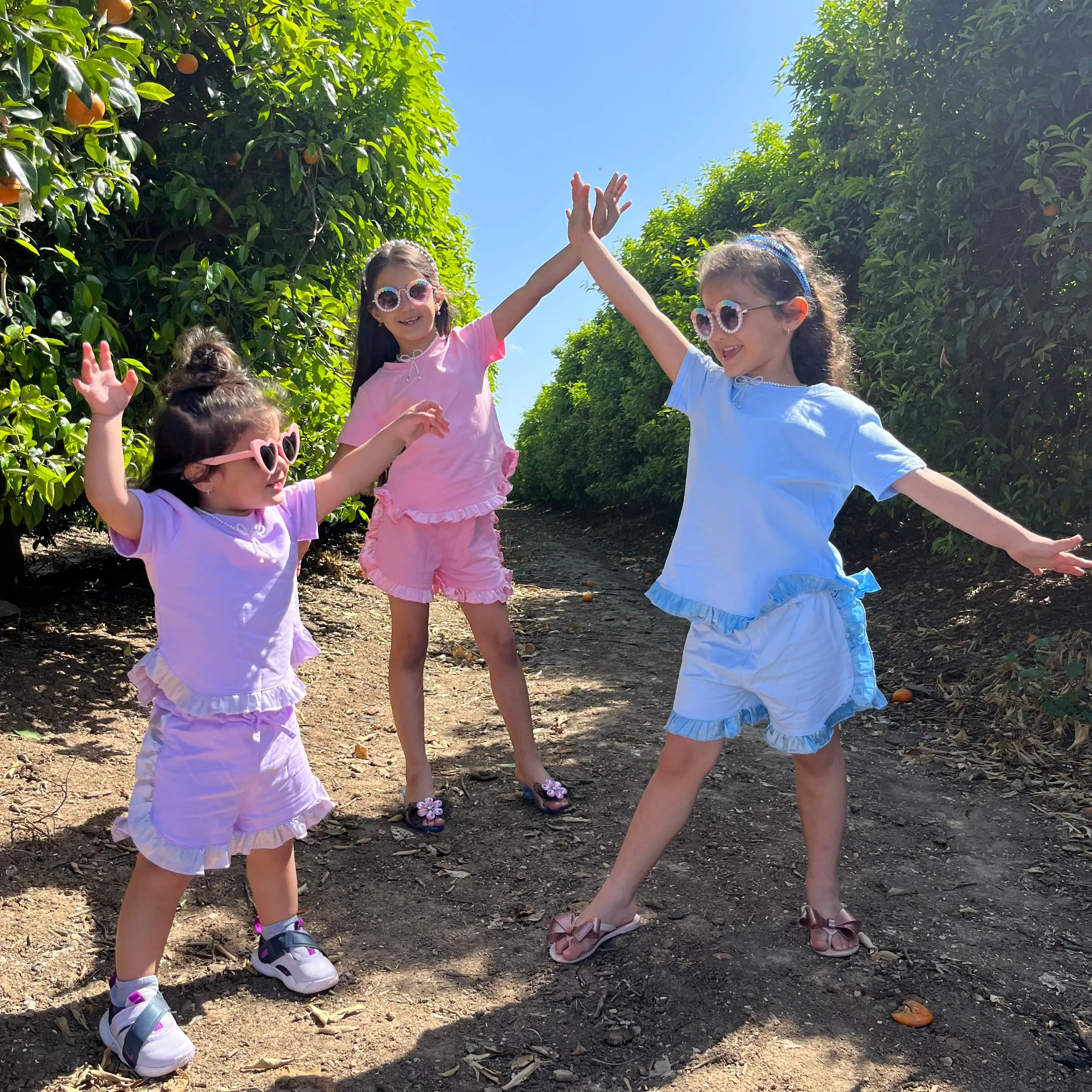 Cotton T-shirt and Shorts Set