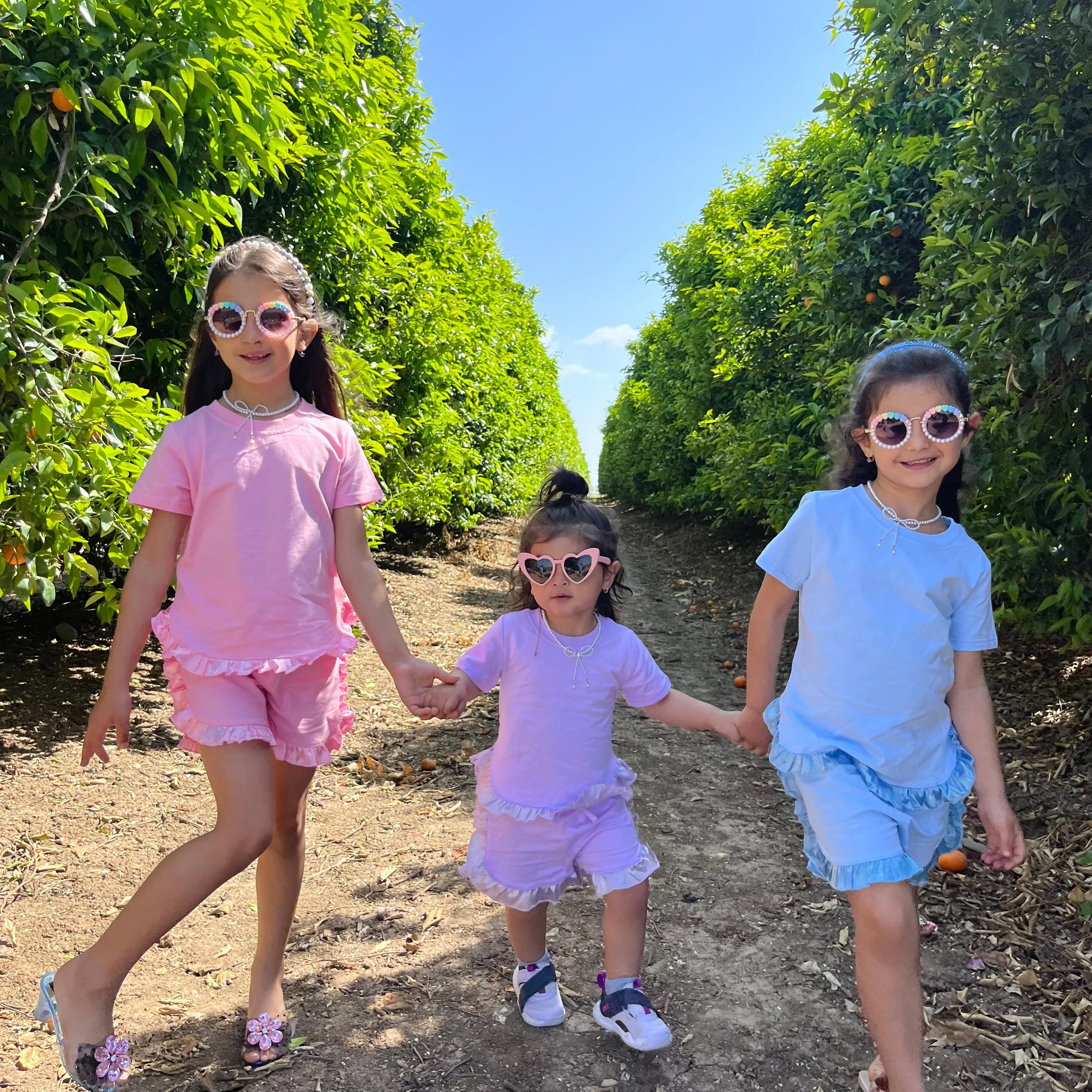 Cotton T-shirt and Shorts Set