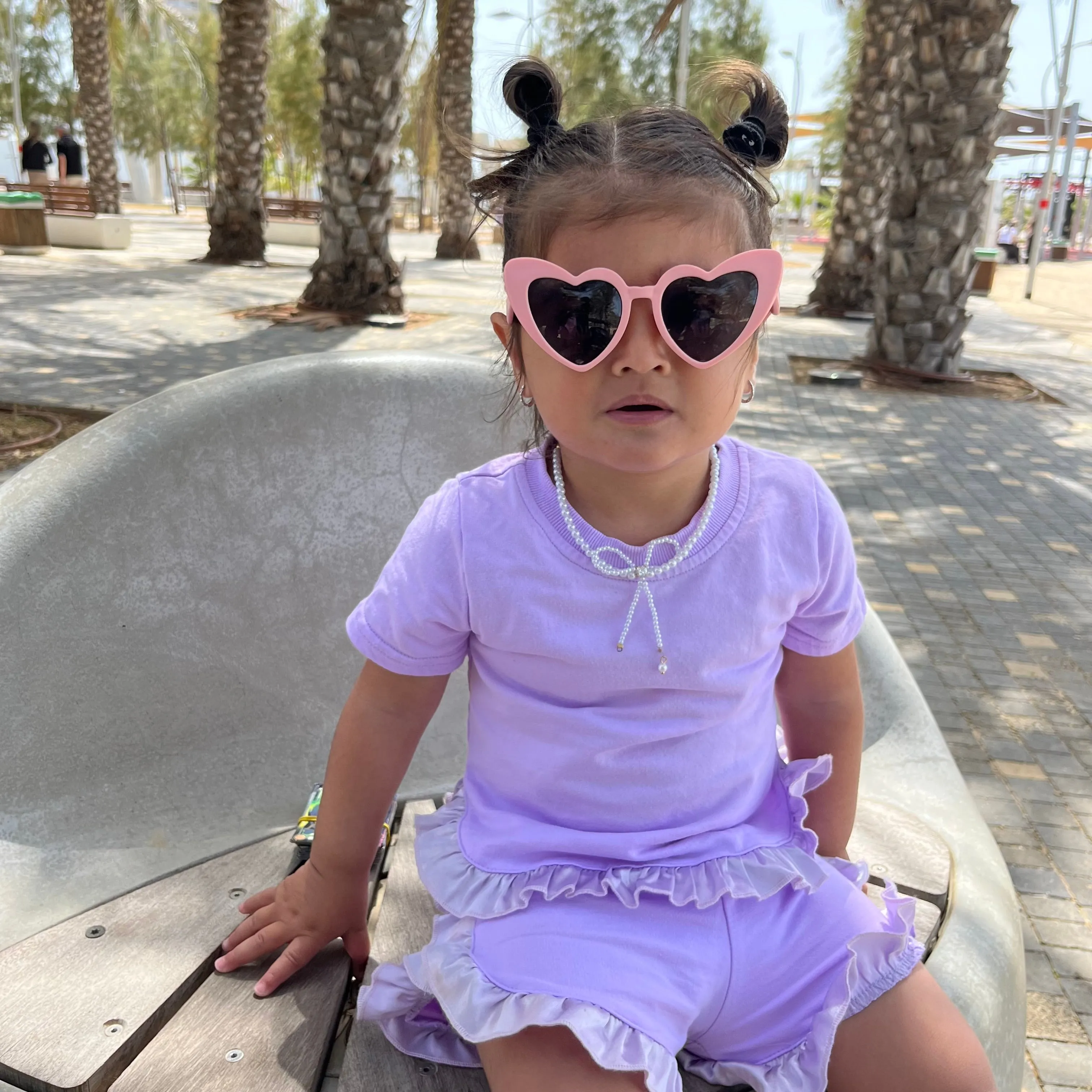 Cotton T-shirt and Shorts Set