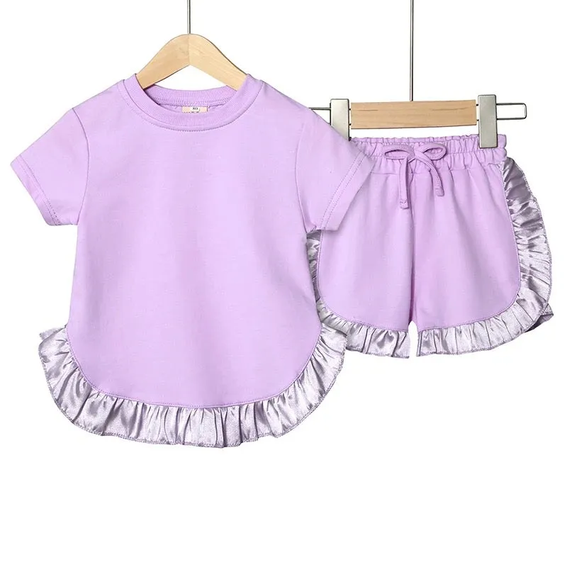 Cotton T-shirt and Shorts Set