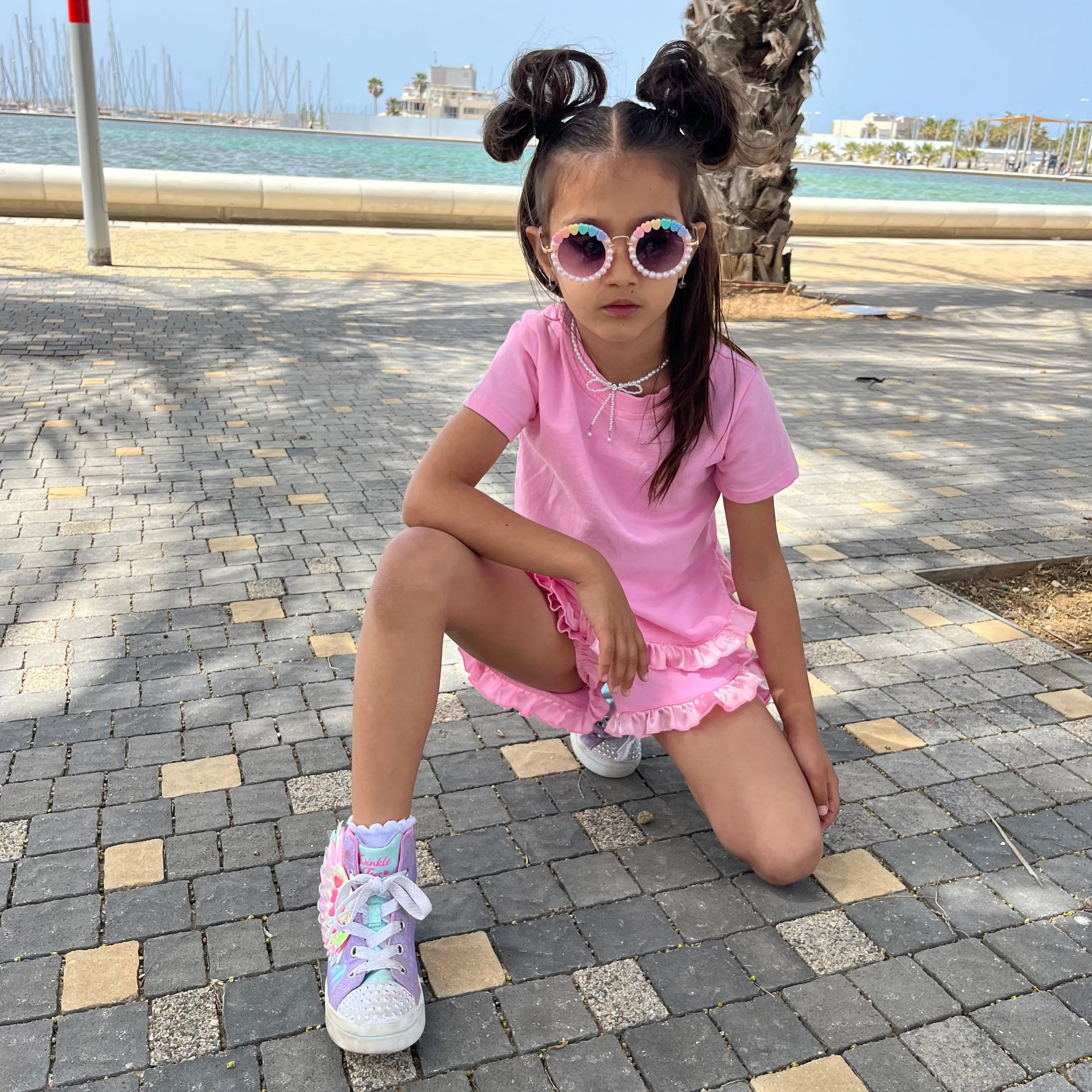 Cotton T-shirt and Shorts Set