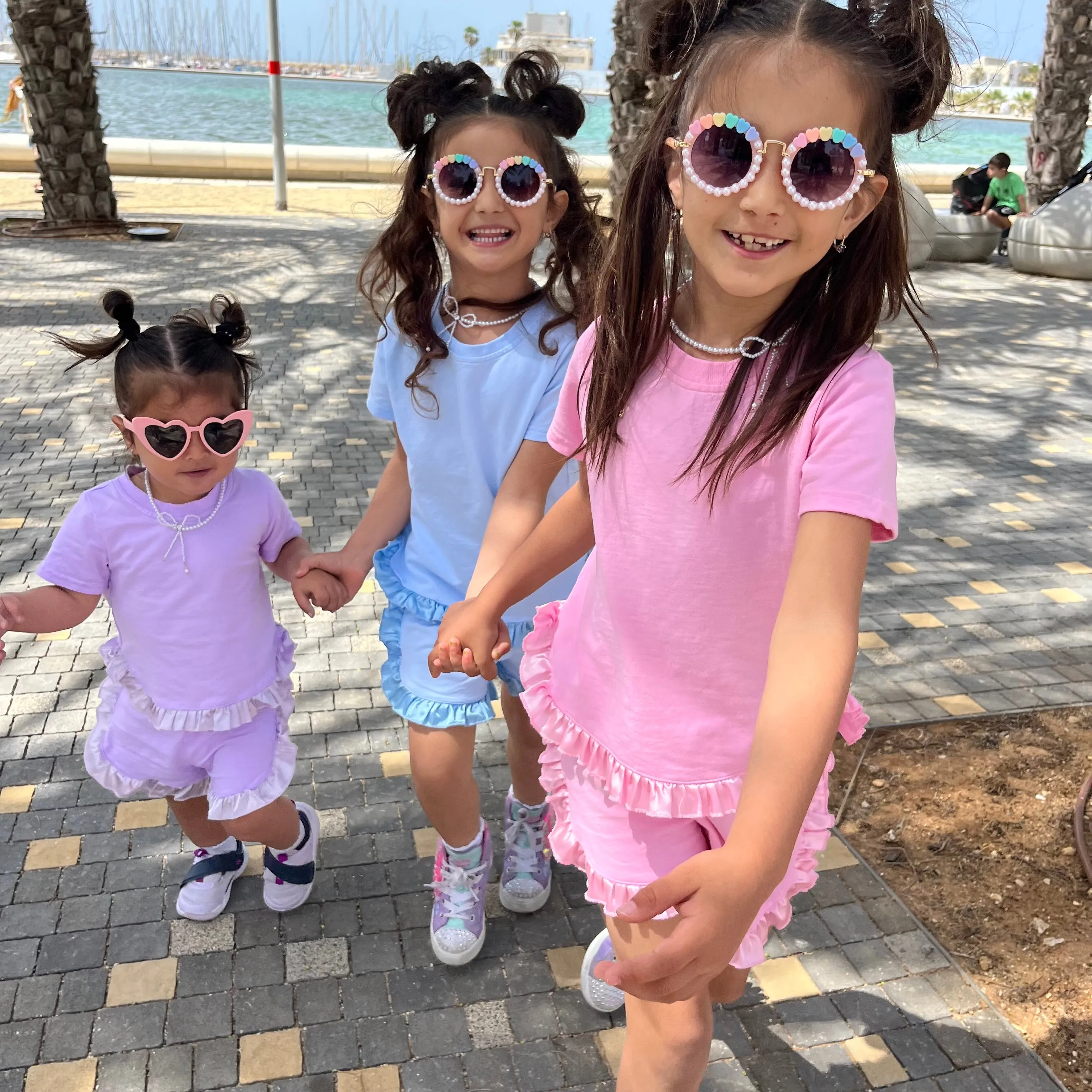 Cotton T-shirt and Shorts Set