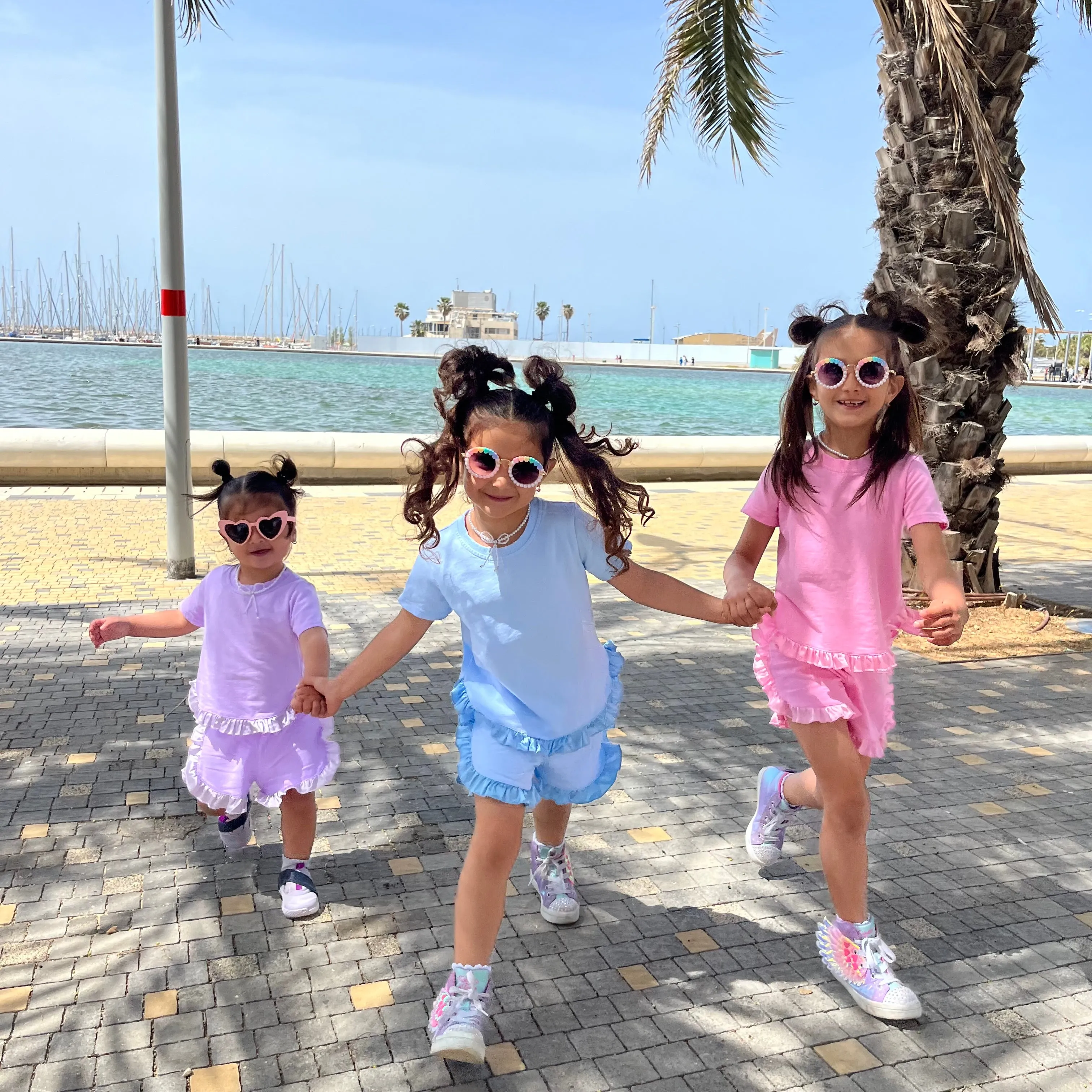 Cotton T-shirt and Shorts Set