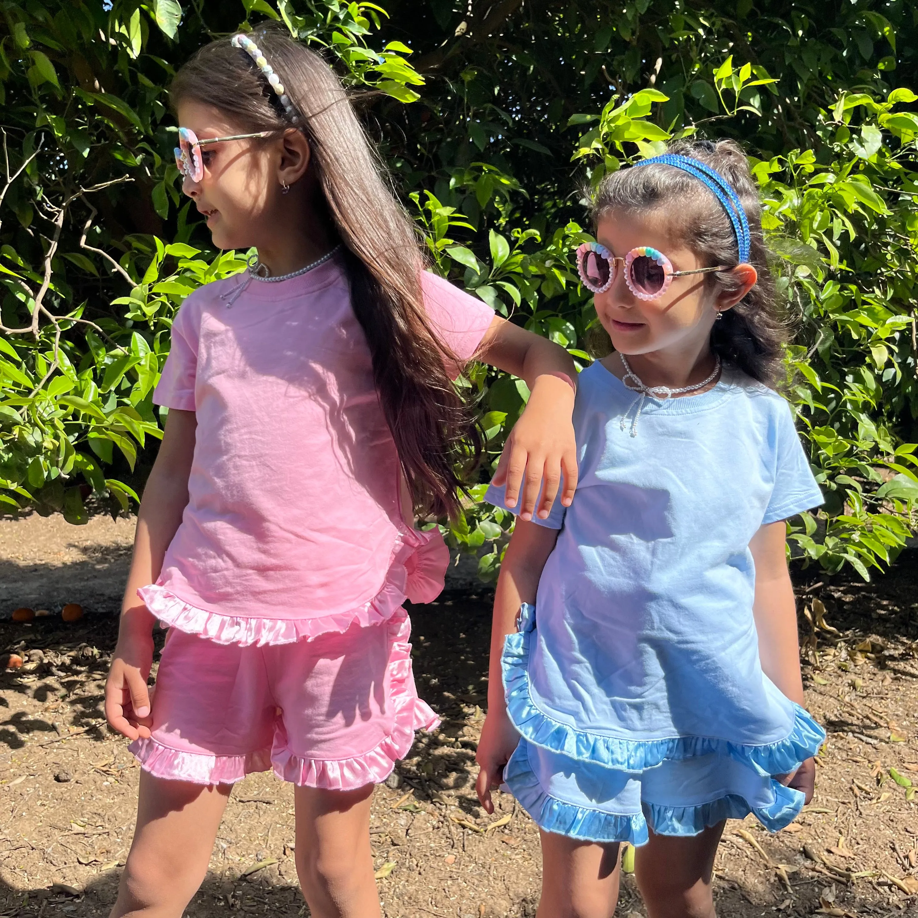 Cotton T-shirt and Shorts Set