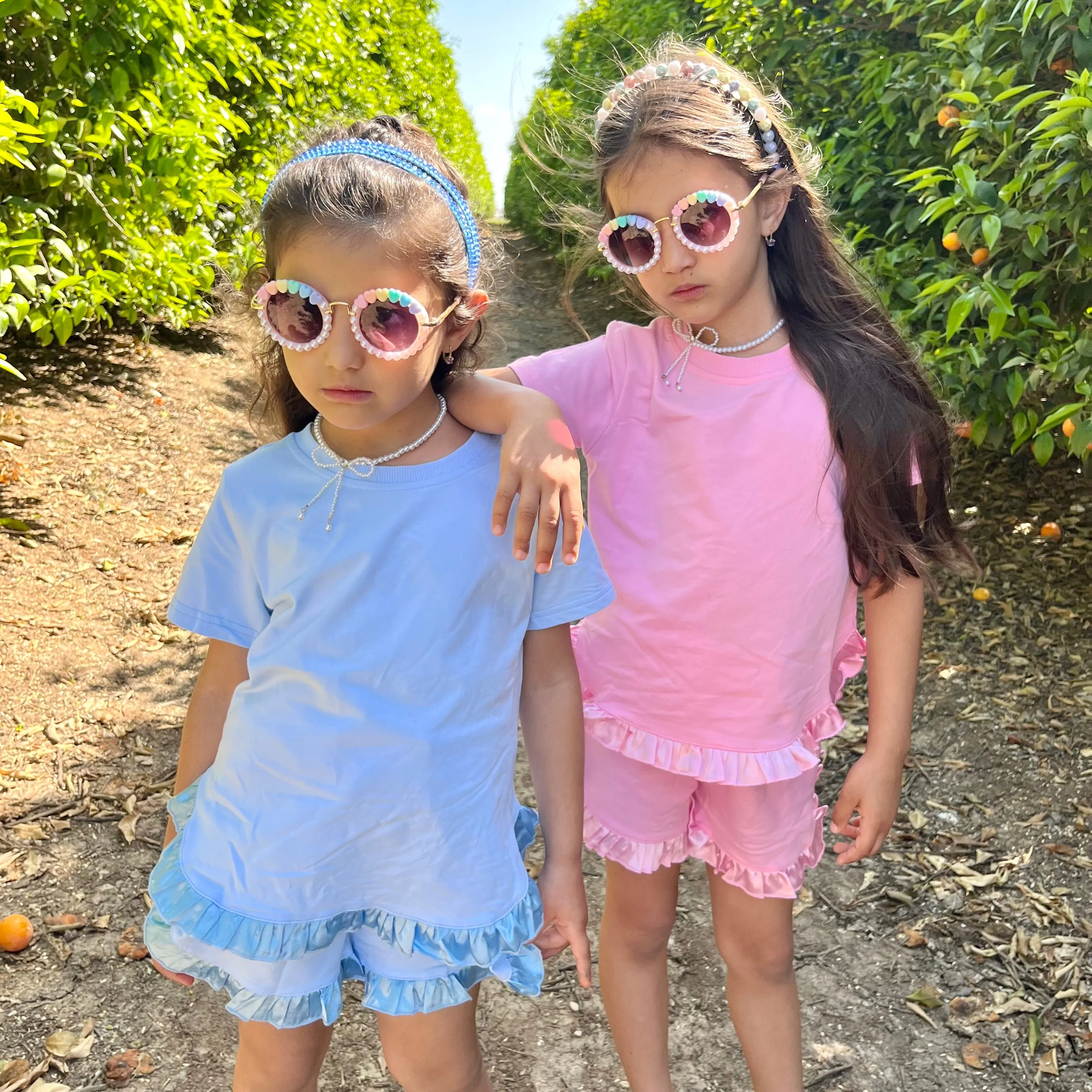 Cotton T-shirt and Shorts Set