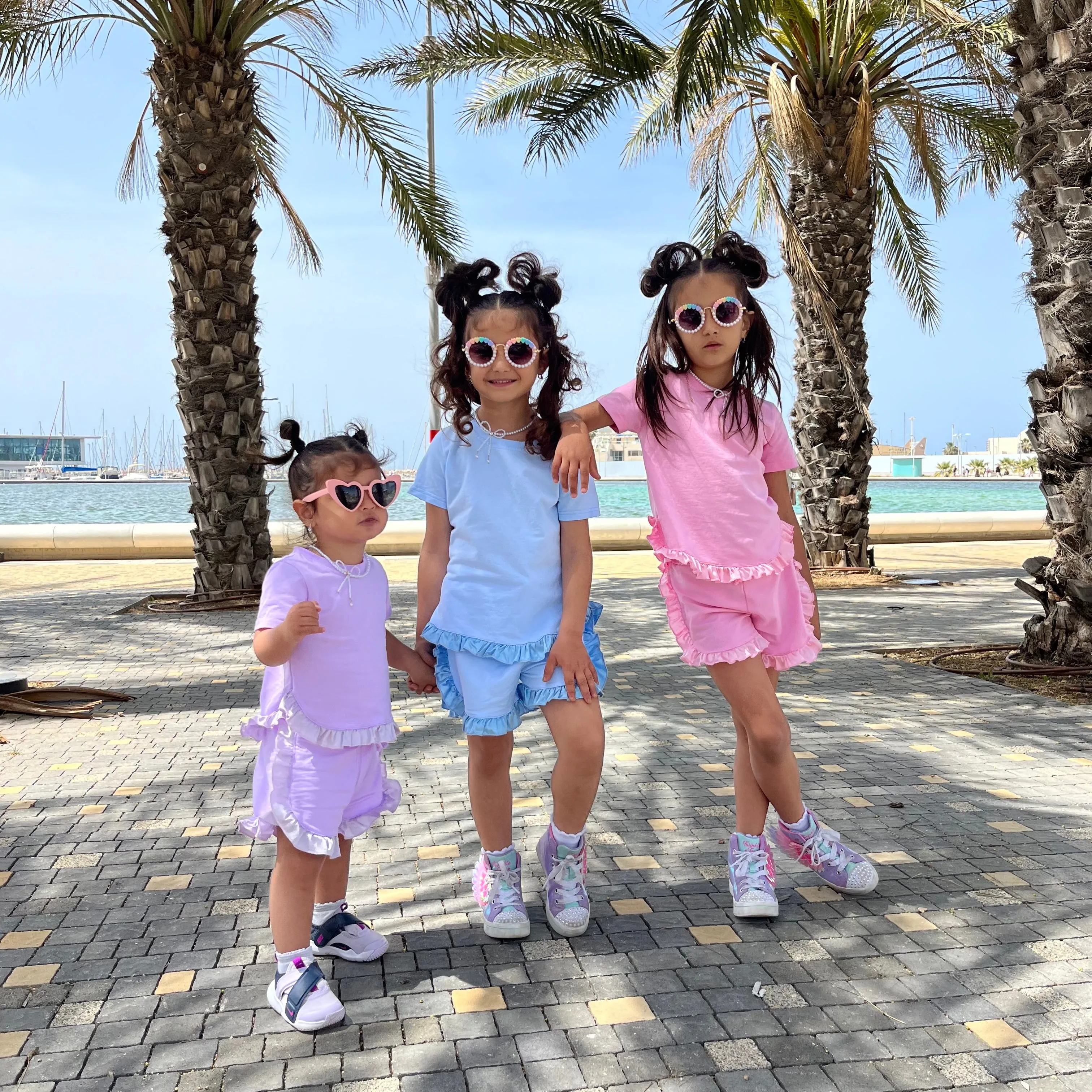 Cotton T-shirt and Shorts Set