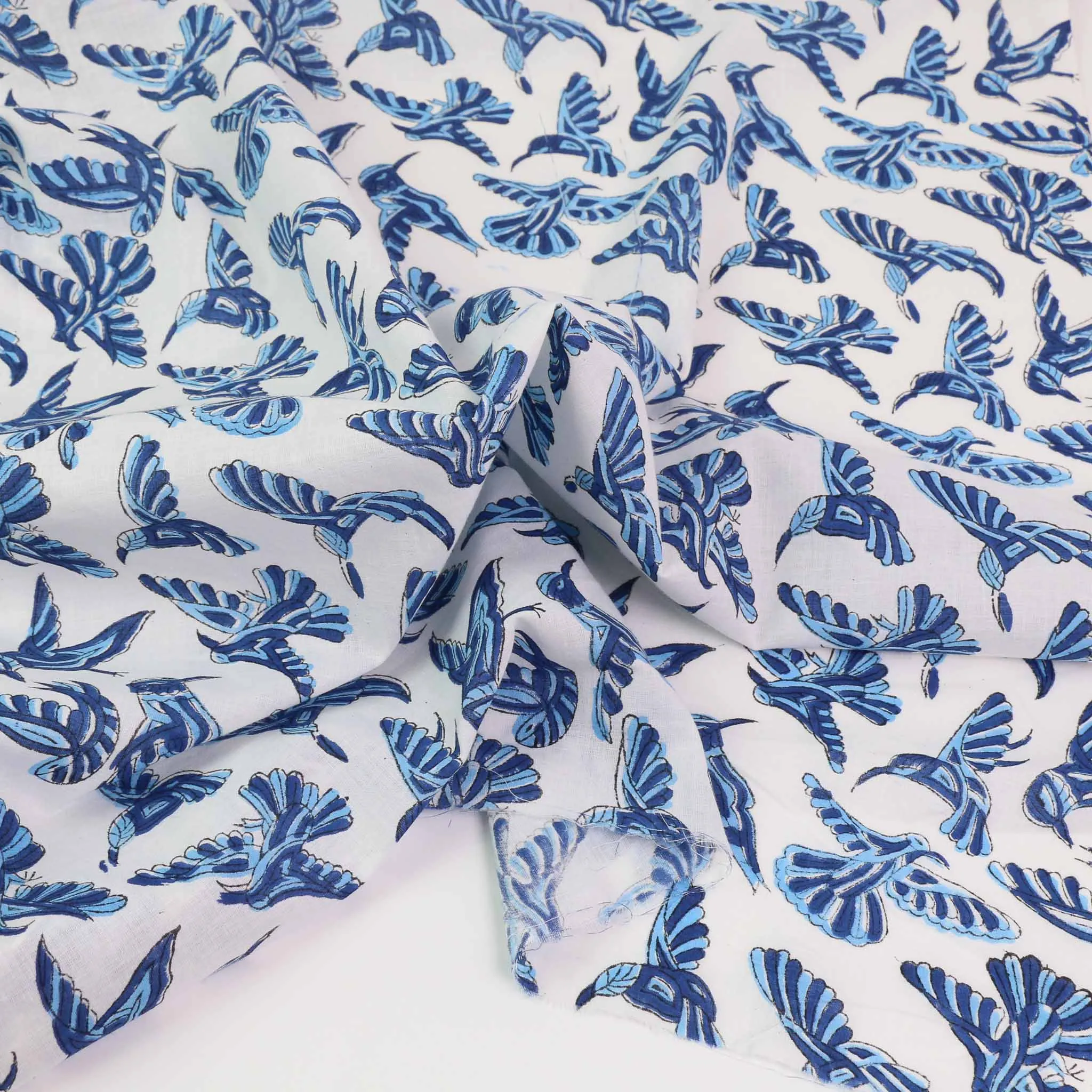 Cotton Voile - Hand block print